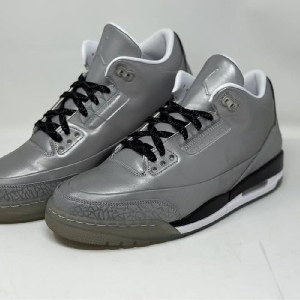 Air Jordan 3 Retro 5lab3 Silver